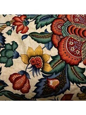 Waverly Greenfield Village Jacobean Valance Set Of 2 74x24 Floral